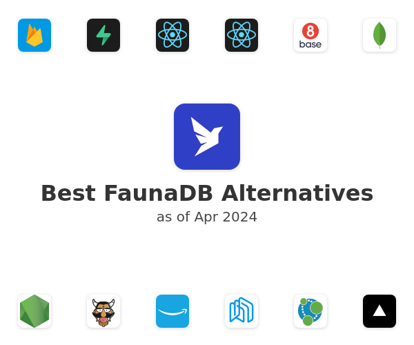 Best FaunaDB Alternatives