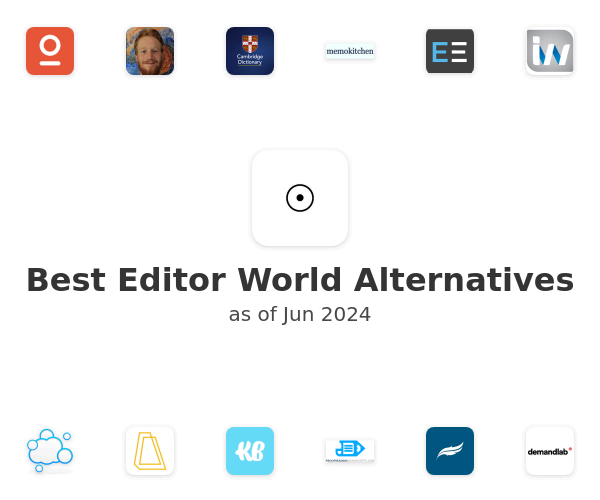 Best Editor World Alternatives