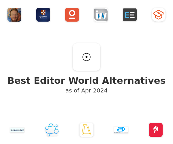 Best Editor World Alternatives