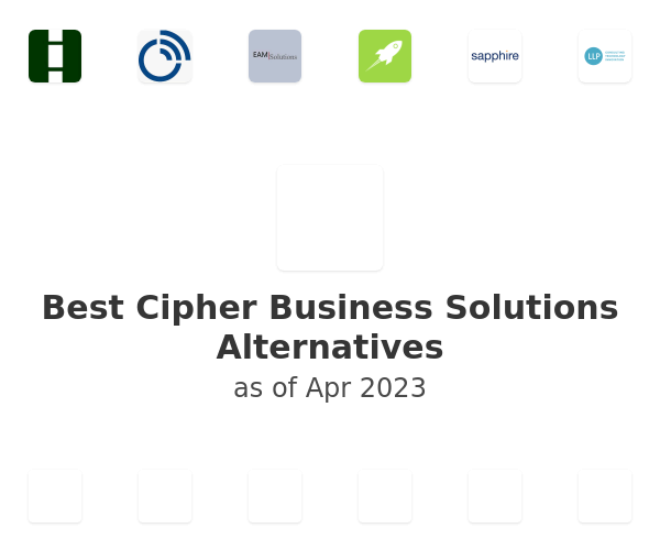 Best Cipher Business Solutions Alternatives