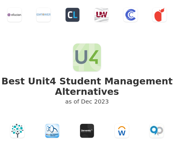 Best Unit4 Student Management Alternatives