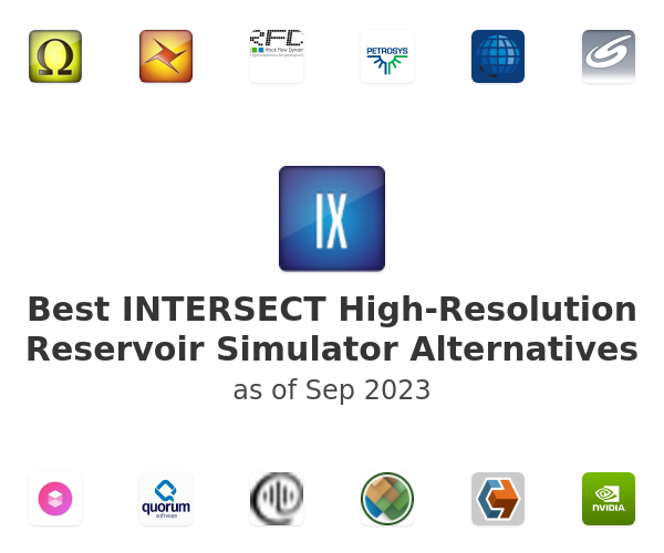 Best INTERSECT High-Resolution Reservoir Simulator Alternatives