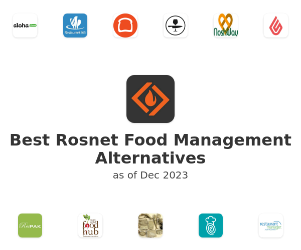 Best Rosnet Food Management Alternatives
