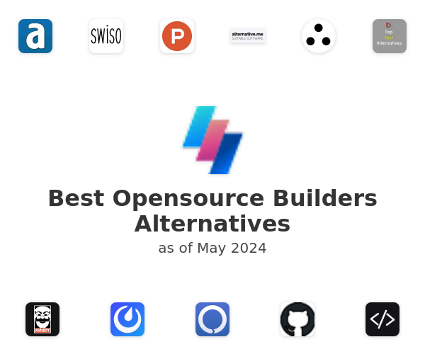 Best Opensource Builders Alternatives