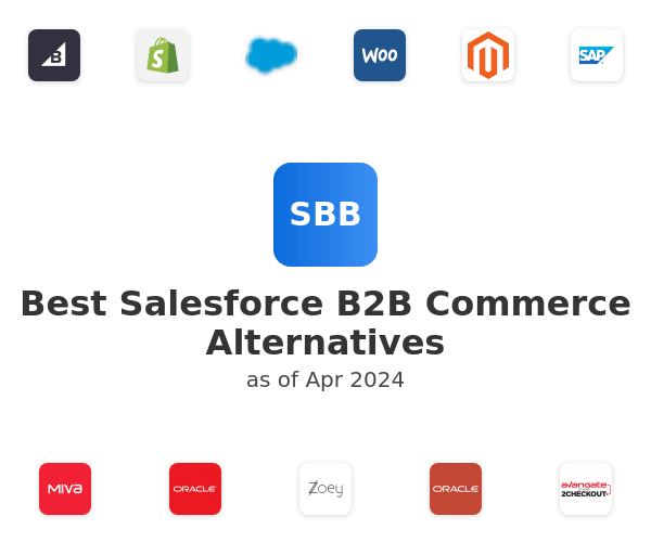 Best Salesforce B2B Commerce Alternatives