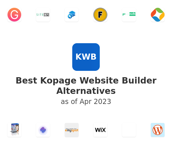 Best Kopage Website Builder Alternatives