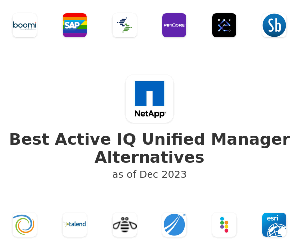 Best Active IQ Unified Manager Alternatives