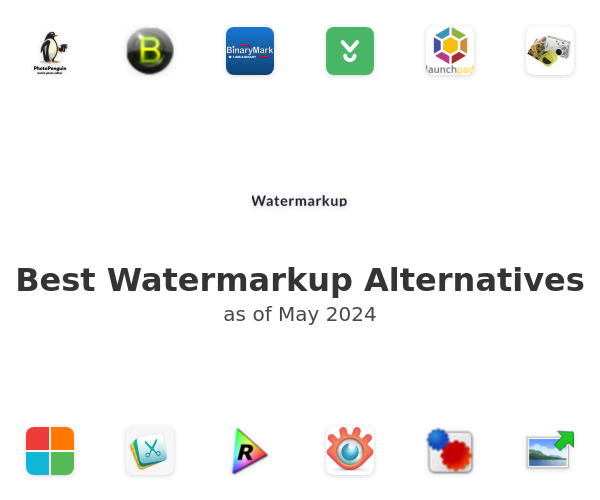 Best Watermarkup Alternatives