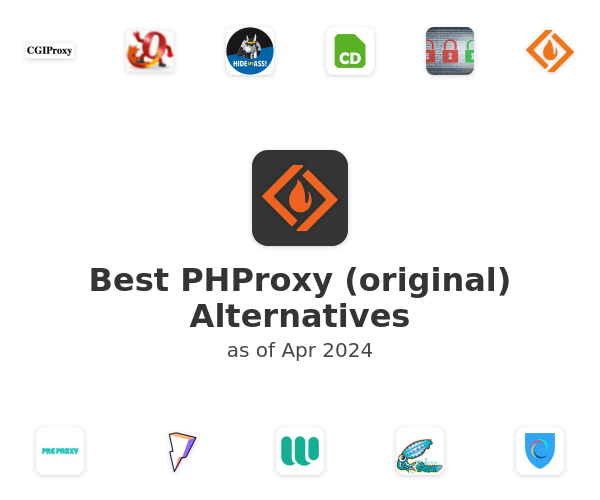 Best PHProxy (original) Alternatives