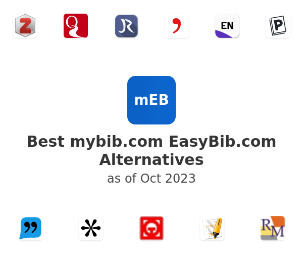Best mybib.com EasyBib.com Alternatives