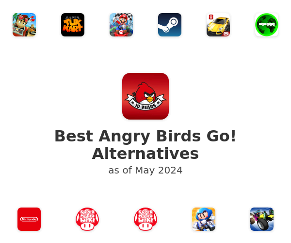 Best Angry Birds Go! Alternatives