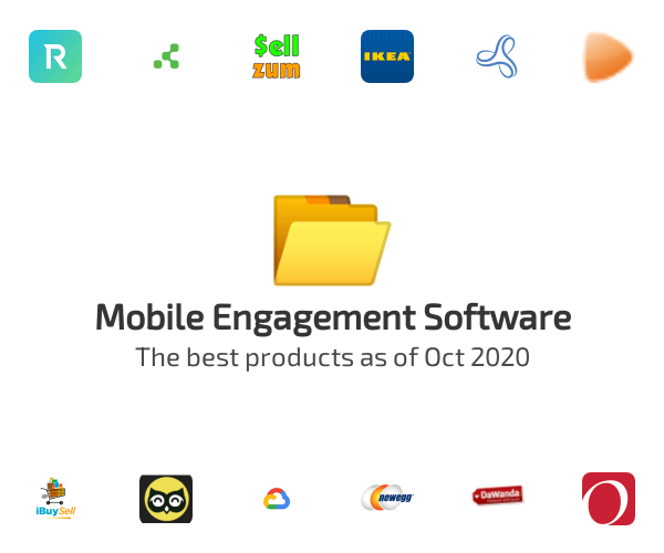The best Mobile Engagement products