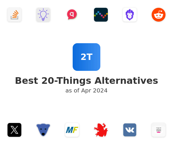 Best 20-Things Alternatives