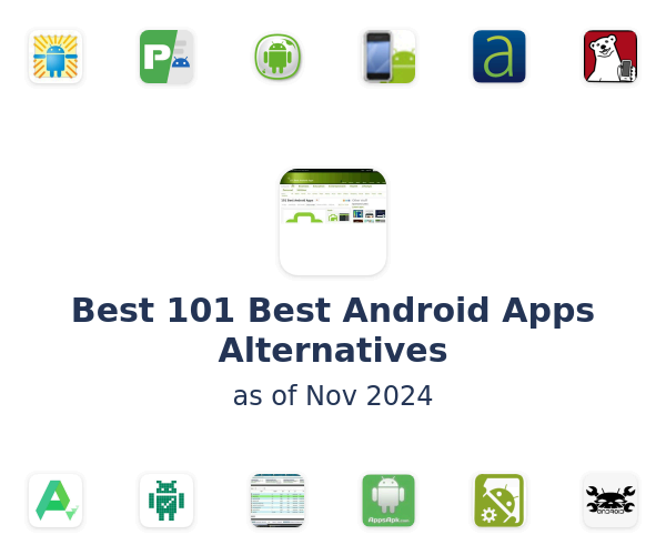 Best 101 Best Android Apps Alternatives