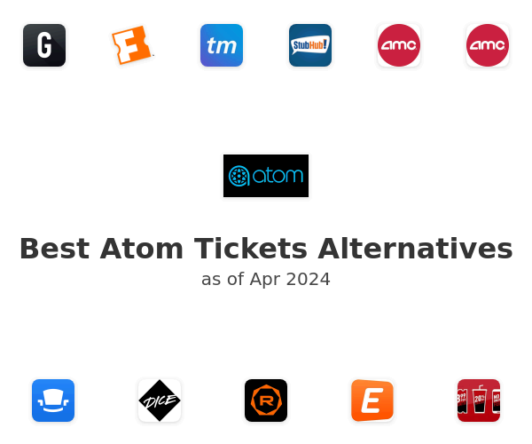 Best Atom Tickets Alternatives