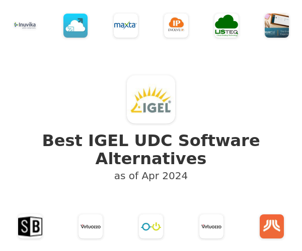 Best IGEL UDC Software Alternatives