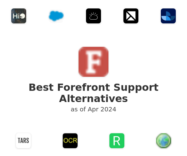 Best Forefront Support Alternatives