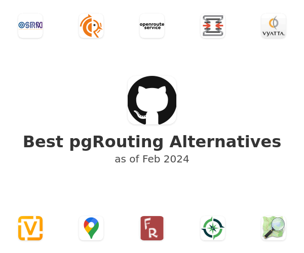 Best pgRouting Alternatives