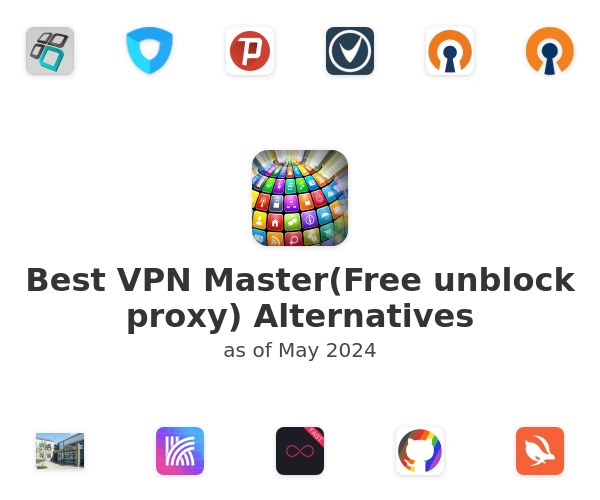 Best VPN Master(Free unblock proxy) Alternatives
