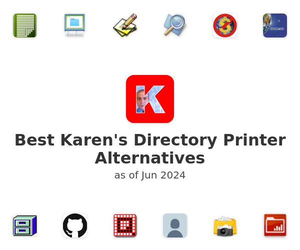 Best Karen's Directory Printer Alternatives