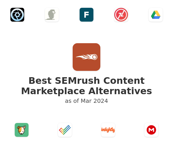 Best SEMrush Content Marketplace Alternatives
