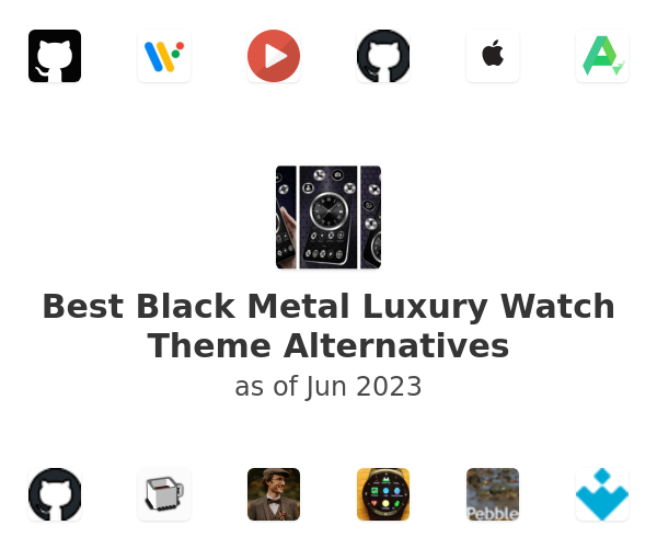 Best Black Metal Luxury Watch Theme Alternatives