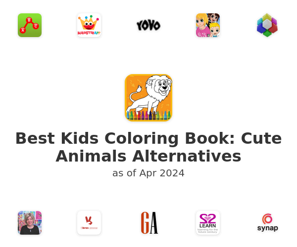 Best Kids Coloring Book: Cute Animals Alternatives