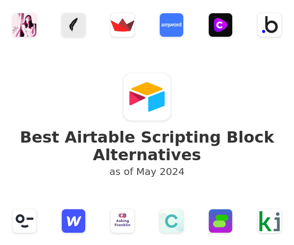 Best Airtable Scripting Block Alternatives
