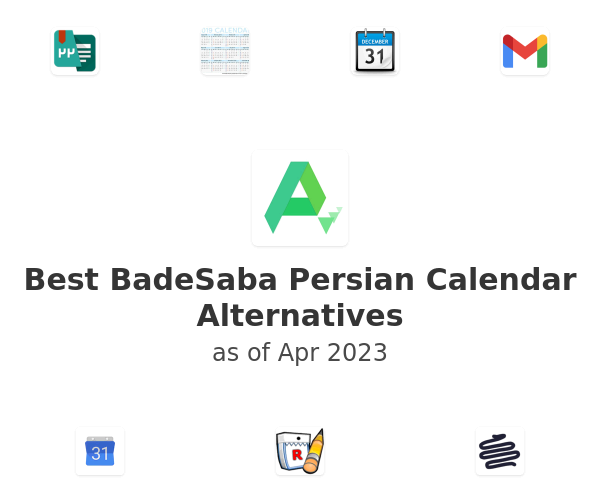 Best BadeSaba Persian Calendar Alternatives