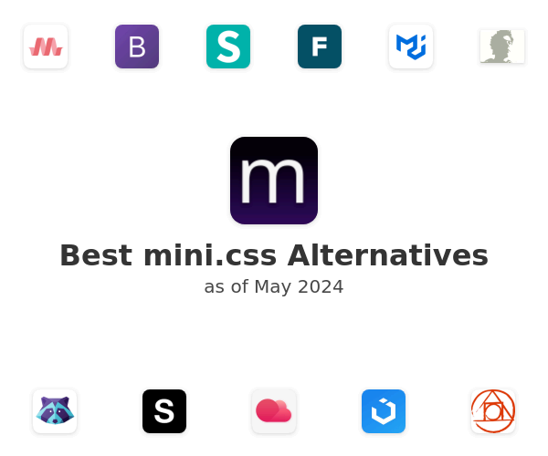 Best mini.css Alternatives