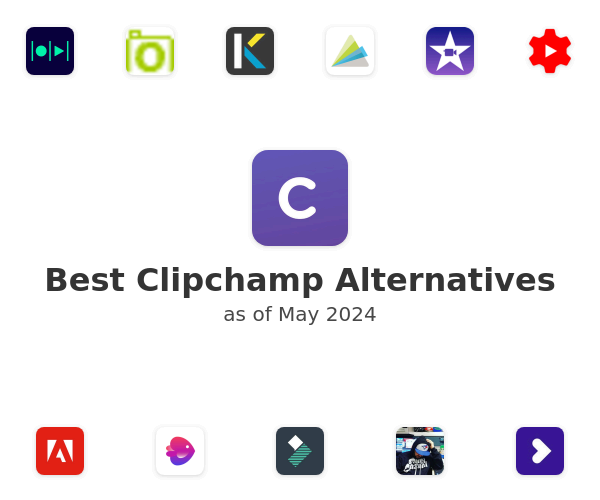 Best Clipchamp Alternatives