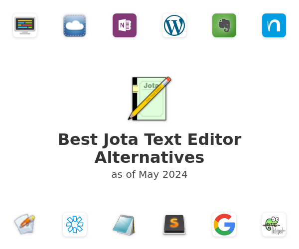 Best Jota Text Editor Alternatives