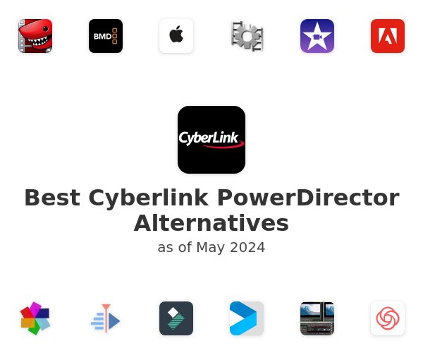 Best Cyberlink PowerDirector Alternatives
