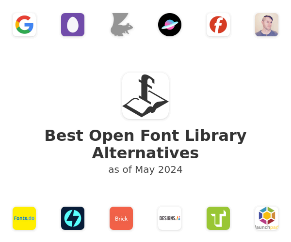 Best Open Font Library Alternatives