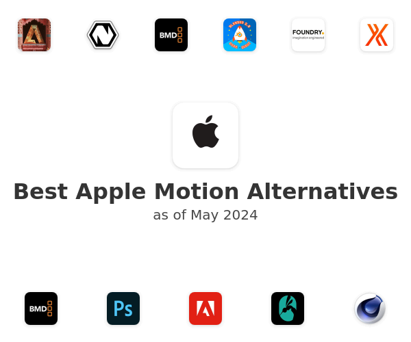 Best Apple Motion Alternatives