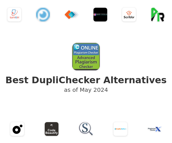 Best DupliChecker Alternatives