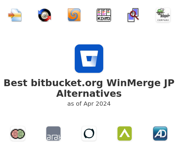 Best bitbucket.org WinMerge JP Alternatives