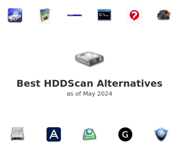 Best HDDScan Alternatives