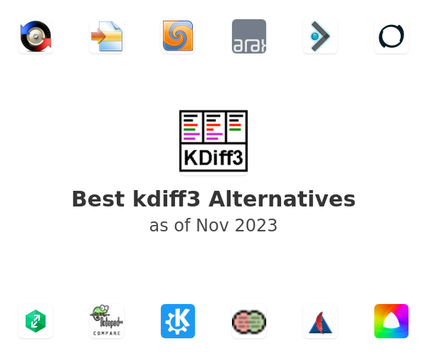 Best kdiff3 Alternatives