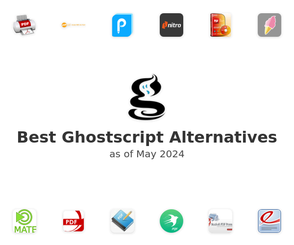 Best Ghostscript Alternatives