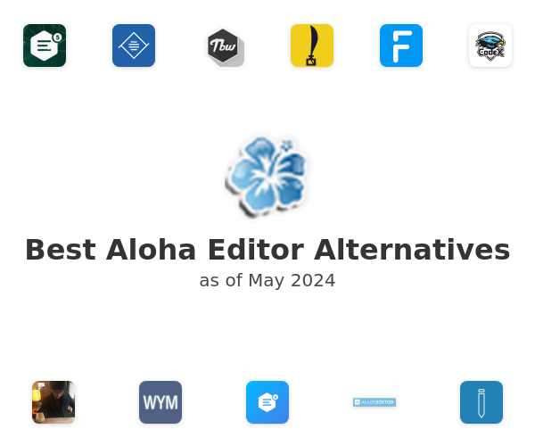 Best Aloha Editor Alternatives