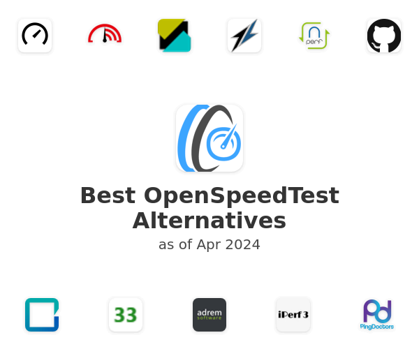 Best OpenSpeedTest Alternatives