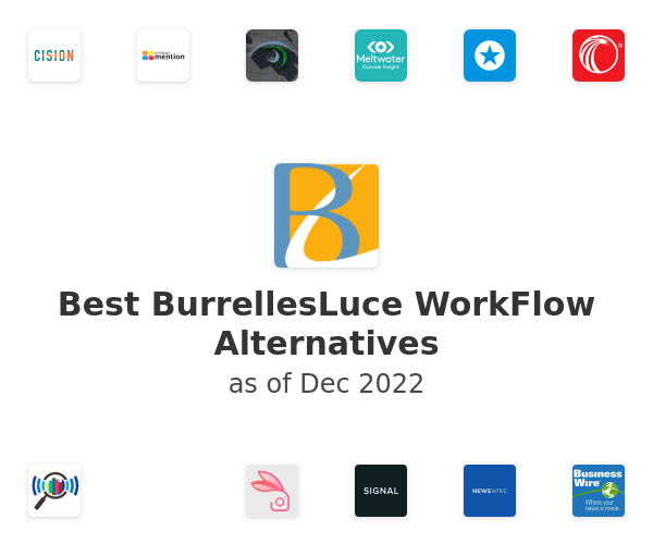 Best BurrellesLuce WorkFlow Alternatives