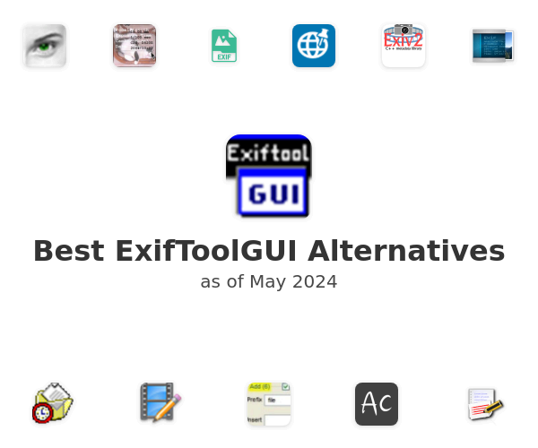 Best ExifToolGUI Alternatives