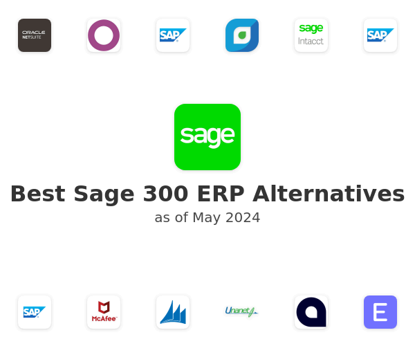 Best Sage 300 ERP Alternatives