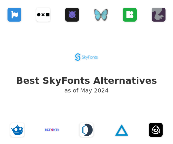 Best SkyFonts Alternatives