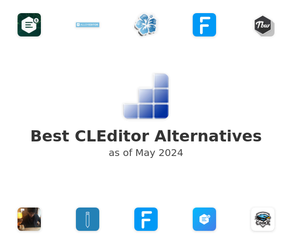 Best CLEditor Alternatives