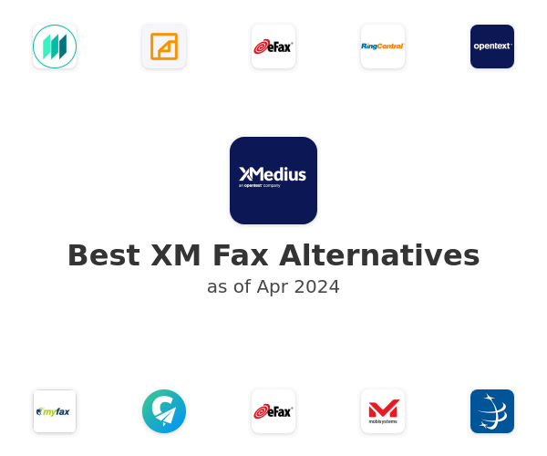 Best XM Fax Alternatives