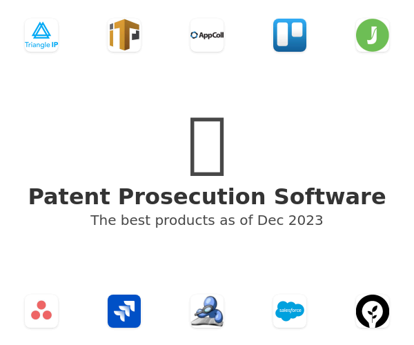 The best Patent Prosecution products