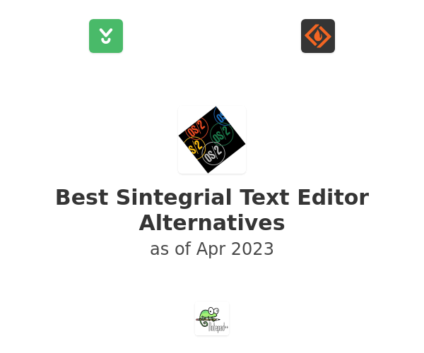 Best Sintegrial Text Editor Alternatives